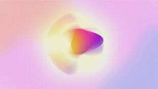 梦幻渐变播放按钮图标