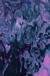 梦幻紫色流体艺术纹理