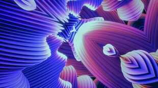 梦幻炫彩抽象图案纹理