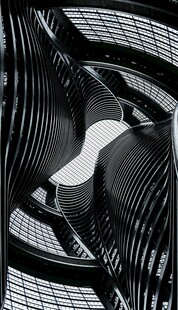 独特建筑内部结构景观