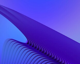 梦幻紫色渐变抽象线条图案