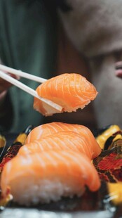 美味寿司特写