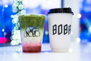 时尚饮品与便携咖啡杯