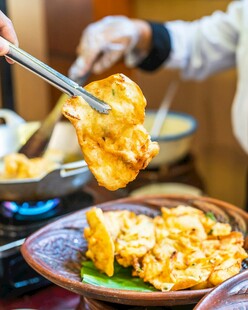 美味芝士炸鸡诱人瞬间