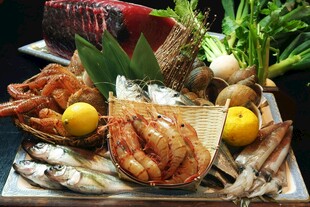 海鲜拼盘 新鲜美味诱人
