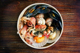 海鲜拼盘 美味诱人