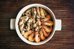 海鲜拼盘 美味诱人