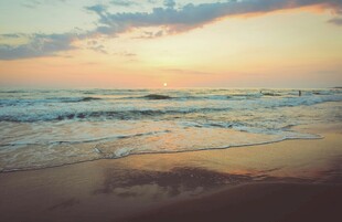 海边日落美景
