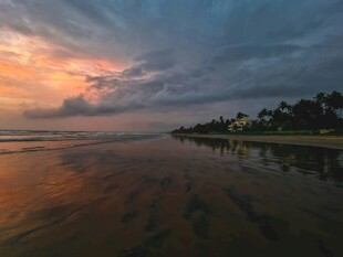 海边日落美景