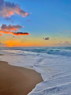 海边日落美景