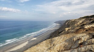 海岸悬崖美景