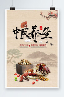 中医养生宣传海报