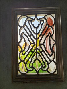 彩色玻璃艺术窗饰