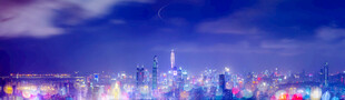 璀璨都市夜景