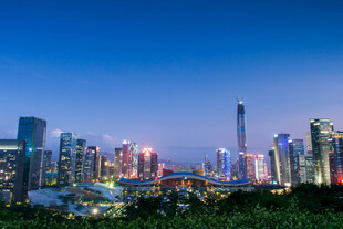 都市璀璨夜景