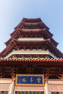 古色古香的中式阁楼建筑