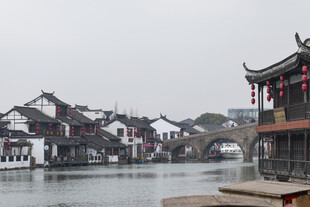江南水乡古建筑风景