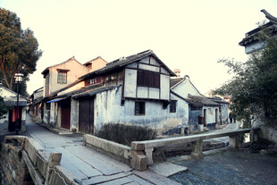 江南水乡古朴民居风貌