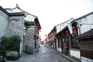 古街风貌 中式建筑韵味浓