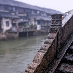 江南水乡石桥景致