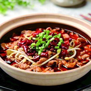 香辣诱人的红油水煮肉片