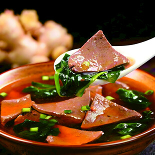 菠菜猪肝汤 营养又美味