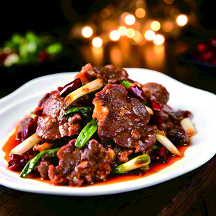 美味爆炒牛肉片