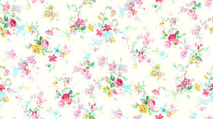清新花卉图案背景