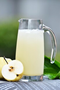 白梨益生菌果汁饮品图片