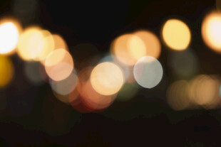 梦幻光斑夜景灯光效果