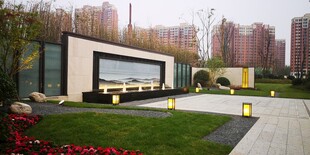 现代风格户外休憩景观空间