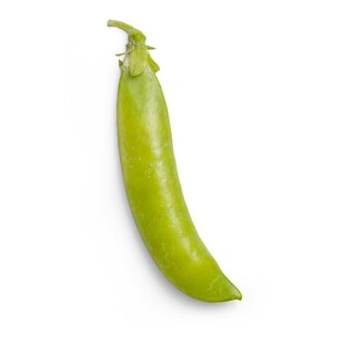 鲜绿豌豆荚