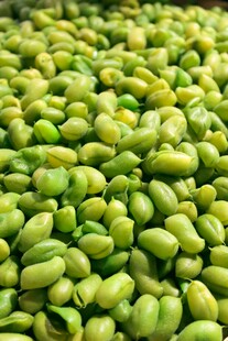 饱满鲜嫩的青蚕豆