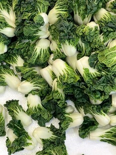 新鲜青菜碎
