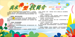 美术教室简介展板