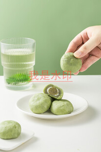 手取抹茶味点心