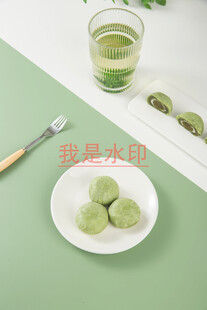 清新抹茶点心与绿茶搭配