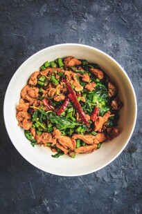 蔬菜炒肉