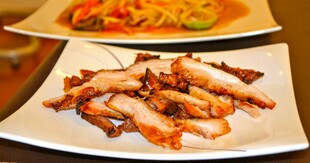 美味叉烧肉片