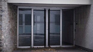 现代简约风格玻璃双开门