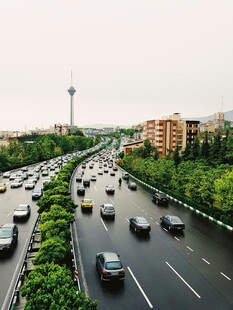 城市道路拥堵景象