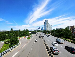 城市公路风景