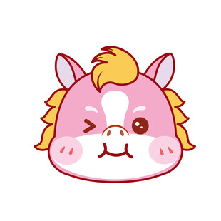 笑灵萌韵宝马儿