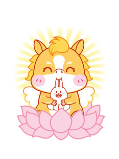 小马角色插画设计