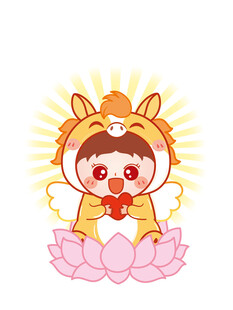 小马角色插画卡通