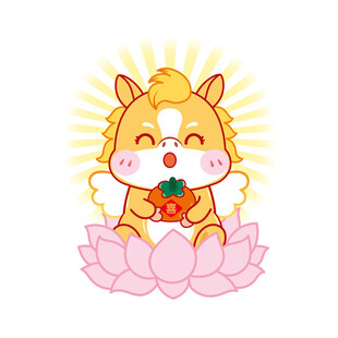 小马宝宝形象卡通设计图