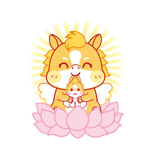 小马宝宝形象插画