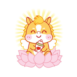 小马宝宝插画设计卡通