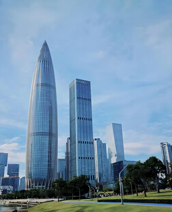 深圳地标建筑群景观