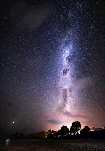 夜空下的璀璨星河